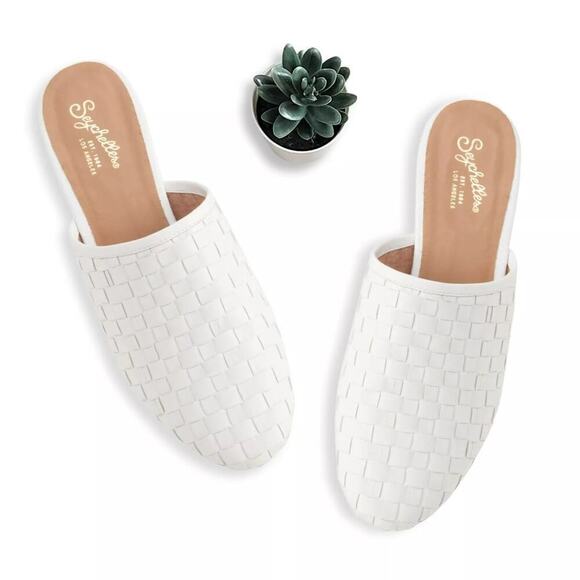 New Seychelles Women's Originality Woven Leather Comfort Shoes Mule - Picture 2 of 9